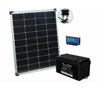 Revolt Kit panneau solaire 110 W avec batterie 80Ah et régulateur 40 A