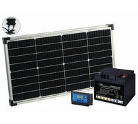 Revolt Kit panneau solaire mobile 60 W avec batterie et régulateur