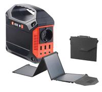 Revolt Kit solaire avec batterie nomade 42 Ah avec panneau solaire pliable 50 W