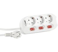 Revolt Multiprise avec interrupteurs 3 prises