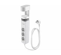 Revolt Multiprise de bureau à pince 3 prises et 3 ports USB