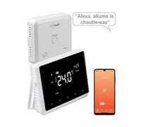 Revolt Thermostat sans fil connecté pour chaudière à gaz et chauffe-eau avec commandes vocales