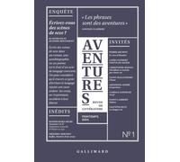 Revue Aventures Printemps 2024 - Collectif - Gallimard - broché - Revue