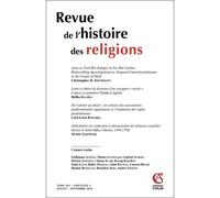 Revue De L'histoire Des Religions - Nº3/2024