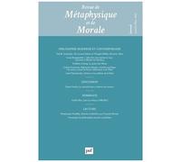Revue De Metaphysique Et Morale, 2022-1