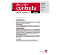 Revue Des Contrats 03/2025 - 3 2025
