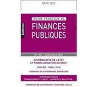Revue Française de Finances Publiques N°155-Septembre 2021 Collectif (Auteur)