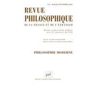 REVUE PHILOSOPHIQUE 2025, T. 150(3)