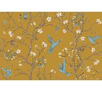 ReWallpaper : Papier peint adhésif vintage, 44,5 cm x 7 m. Film auto-adhésif pour meubles, motifs floraux, idéal pour le bricolage, décoration murale, chambre, couloir. Film décoratif pour meubles, mo