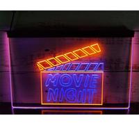 REWIS Enseignes Lumineuses LED pour soirée cinéma