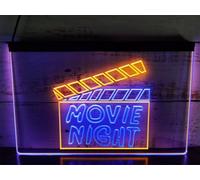 REWIS Enseignes Lumineuses LED pour soirée cinéma