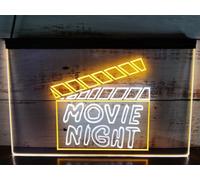 REWIS Enseignes Lumineuses LED pour soirée cinéma