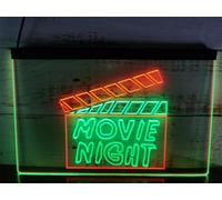 REWIS Enseignes Lumineuses LED pour soirée cinéma