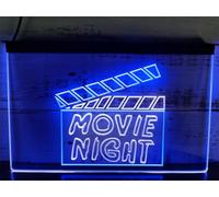 REWIS Enseignes Lumineuses LED pour soirée cinéma