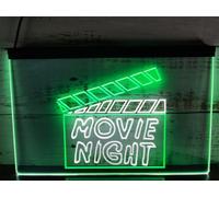 REWIS Enseignes Lumineuses LED pour soirée cinéma