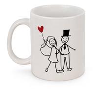 ReWu Gobelet à café So Much In Love en faïence Tasse à café Tasse à anse Tasse à café Tasse à anse Tasse à café Tasse à anse Vaisselle Amour Mariage Saint Valentin Idée cadeau 30
