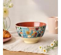 ReWu Rice Paris Mon Amour Bol en mélamine - Sans BPA - Passe au lave-vaisselle - Léger - Diamètre : 11 cm - 300 ml