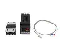 Rex-c100fk07-v * AN 0 ℃ ~ 1300 ℃ Alarme REX-C100 Kit de thermostat de contrôleur de température à LED PID numérique AC110V-240V pour alimentation électrique, industrie chimique, moulage par injection,