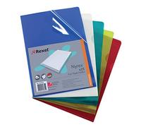 Rexel 12161AS fichier Bleu, Vert, Rouge, Blanc, Jaune A4 - Fichiers (Bleu, Vert, Rouge, Blanc, Jaune, A4, 25 pièce(s))