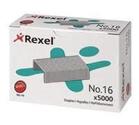 ACCO REXEL Agrafes No 16 (24/6) Hauteur 6 mm – Pack de 5000