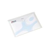 Rexel 16129WH Pack de 5 Chemises à Fermeture Pression A4 Blanc