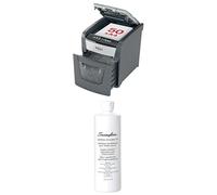 Rexel 2020050X Auto+ 50X - Destructeur de Documents Automatique Coupe Croisée Sécurity & Lubrifiant pour Destructeurs Grande Capacité, Départementaux, Grands Formats et Auto+, 473 ML, Entretien