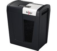 REXEL Destructeur de papier Rexel Secure MC6 Déchiquetage par micro-coupe 60 dB Noir, Argent