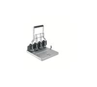 Rexel 2101235 Perforateur Grande Capacité 4 Trous Argent/Noir