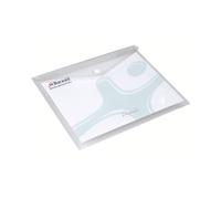 ACCO REXEL Pochette à documents Chemise pression A5 PP transparente Pack de 5