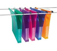 Rexel 2102573 Pack de 10 Multifiles Extra Secura Dossier Suspendu A4 30mm Couleurs Assortis
