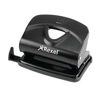 Rexel 2102616 Ecodesk Perforateur en plastique recyclé Noir