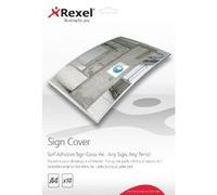 Rexel 2104249 Lot de 10 Pochettes autocollante pour affiche A4