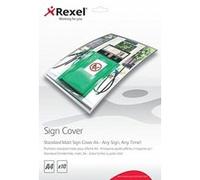 Rexel 2104252 pack de 10 pochettes standards pour affiche a4 transparent Transparent G
