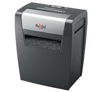 Rexel Déchiqueteuse de papier Momentum X406 P-4 4×28 mm 15 L 6 feuilles détruit trombones et agrafes