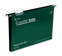 Rexel 3000112 Dossier Suspendu Polypropylène (Pp) Foolscap Vert 25 Pièces