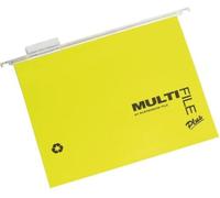 Rexel 92808 Pack de 10 Multifiles Plus Dossier Suspendu A4 15 mm Couleurs Assortis