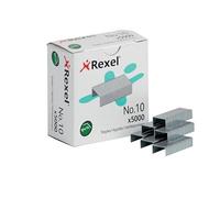 Rexel Agrafes 10 en acier - Agrafage précis sans interférence - 20 x 5000 pièces - 6005