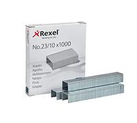 Rexel Agrafes 23/10 en acier de qualité, 20 x 1000 pièces, 2101212