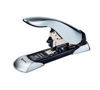 ACCO REXEL – Agrafeuse Gladiator – Grande capacité, agrafage fixe, capacité 2 – Noir/argent