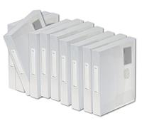 Rexel AZ2102027 Lot de 10 Boîtes archives Transparent