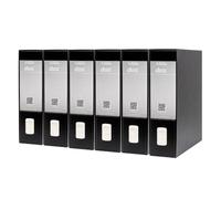 Rexel D26110 Boîte de rangement avec classeurs A4 Noir Pour 6 classeurs (Import Allemagne)