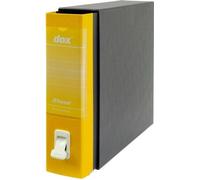 Rexel D26206 classeur à anneaux Foolscap Noir, Jaune