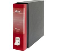 Rexel D26211 Classeur à anneaux Foolscap Noir, Rouge