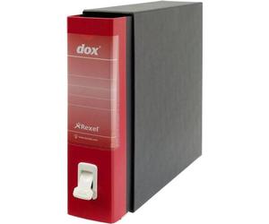 Rexel D26211 classeur à anneaux Foolscap Noir, Rouge