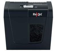 Rexel, Destructeur de Documents, Secure X6, Coupe Croisée, Sécurité P4, Capacité 6 Feuilles, Corbeille 10 litres Amovible + Feuilles prélubrifiées Rexel x12