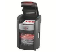 Rexel Destructeur de documents ShredMax 150X Coupe croisée DIN P4 - 150 feuilles - Corbeille 15 L