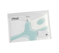 ACCO Rexel Pochette à pression Ice A4 incolore avec porte carte – Paquet de 5