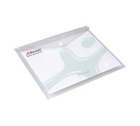 ACCO REXEL Pochette à documents Chemise pression A5 PP transparente Pack de 5
