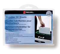 ACCO REXEL – Feuilles pré-lubrifiées pour destructeurs A5 Paquet de 20 (2101949)