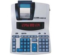 Rexel Ibico Professional 1491X - Calculatrice avec imprimante - LCD - 14 chiffres - adaptateur CA - blanc, bleu G